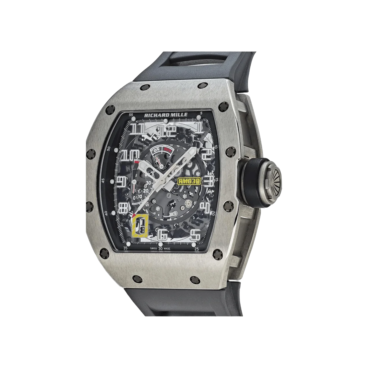Richard Mille RM030 WG White Gold Automatic 42.7mm Skeleton Dial Mens Watch – additional product photo 5