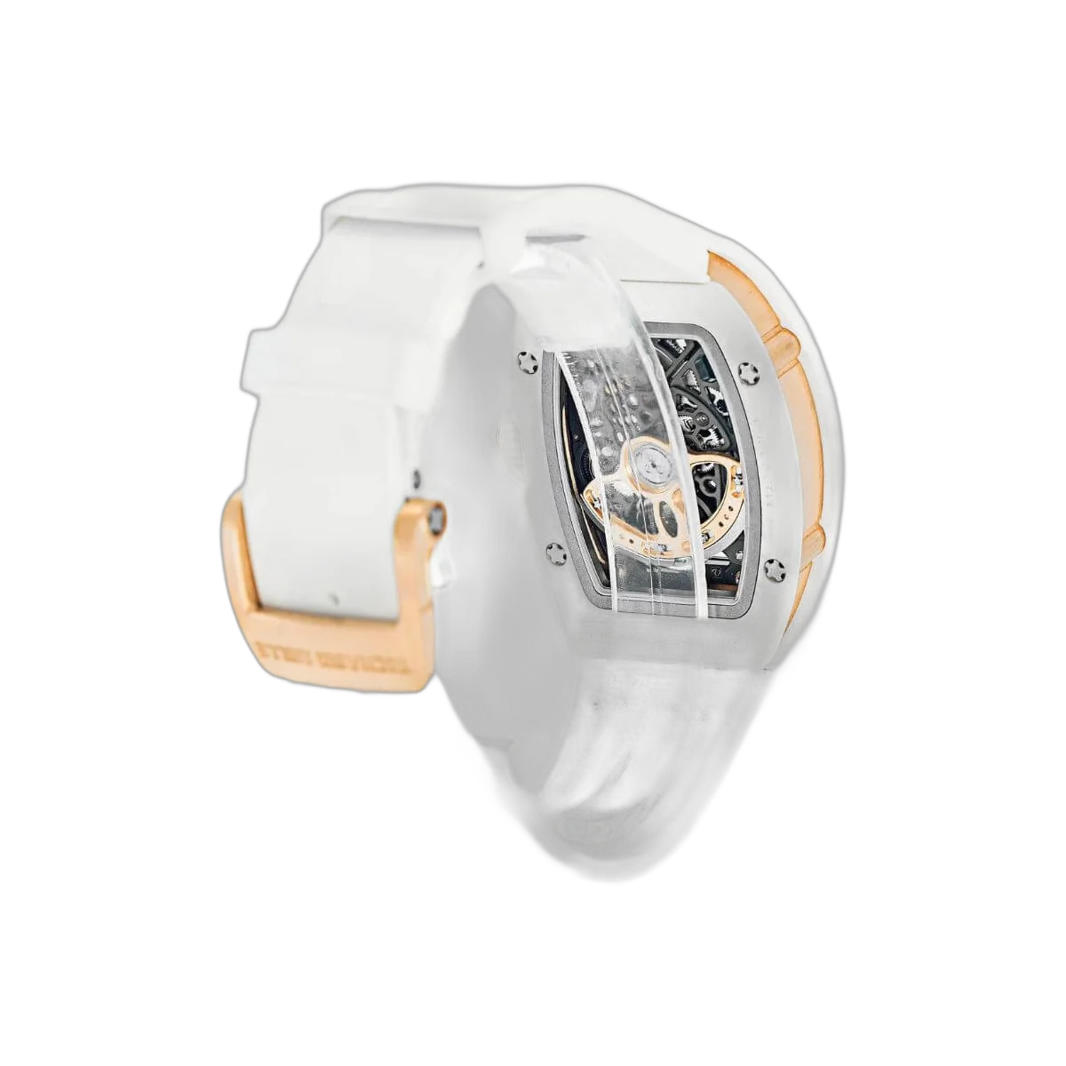 Richard Mille Rm07-01 Rg-Atz Diamond Set White Ceramic Case Red Jasper Dial – additional product photo 2