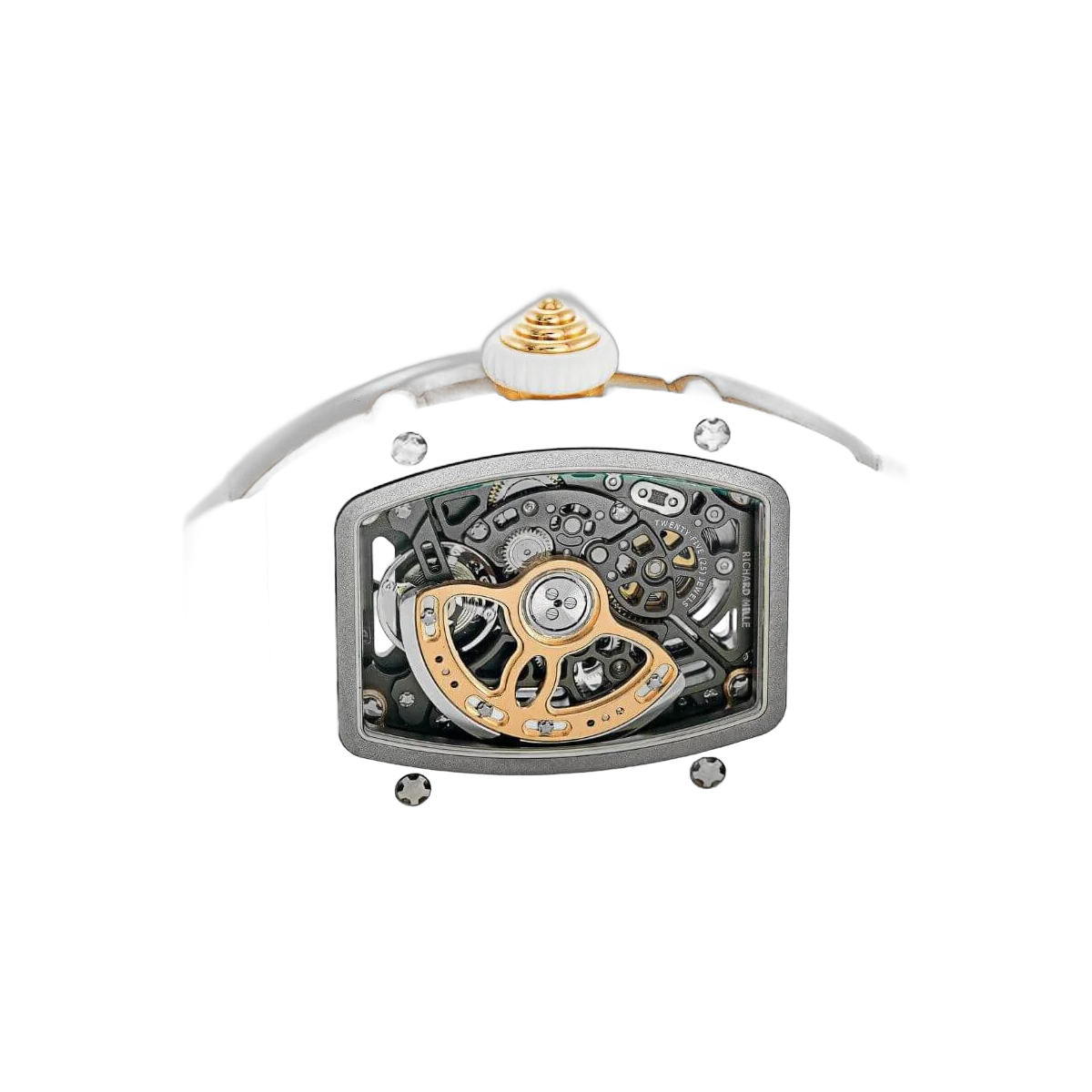 Richard Mille Rm07-01 Rg-Atz Diamond Set White Ceramic Case Red Jasper Dial – additional product photo 3