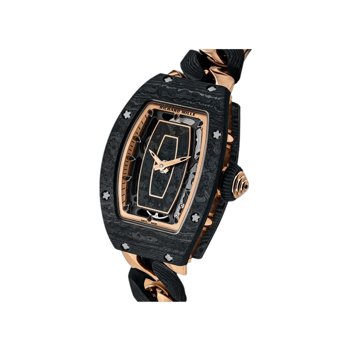 Richard Mille RM07-01 RG-CA Automatic Openlink RG & Carbon TPT Bracelet – additional product photo 3