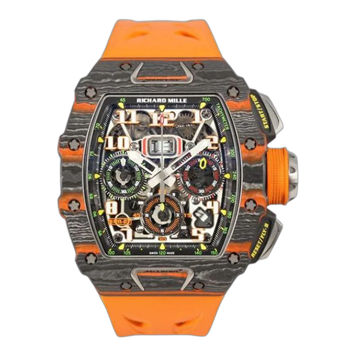 Richard Mille RM11-03 MCL CA-FQ Carbon Ntpt Mclaren Flyback Chronograph