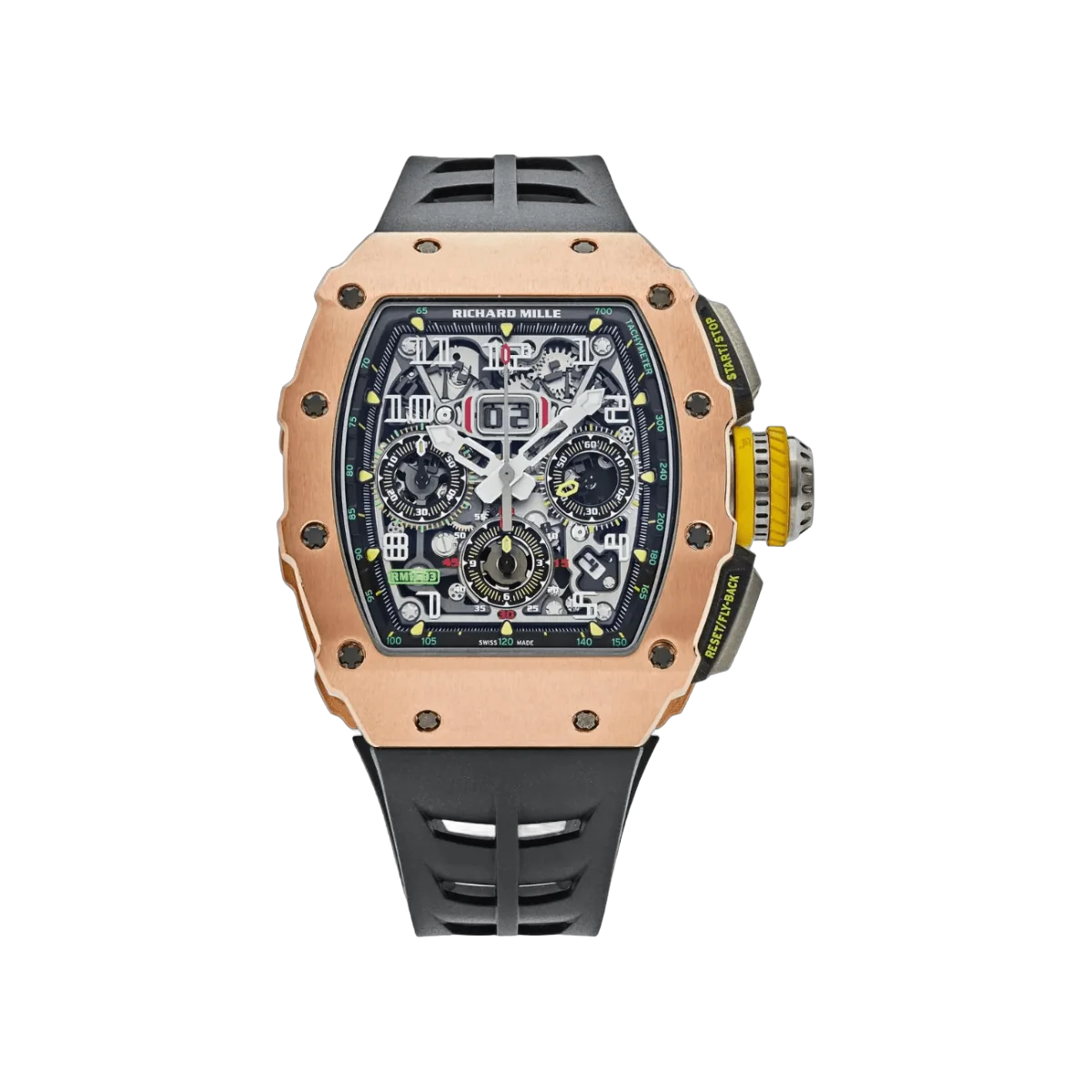 Richard Mille Rm11-03 RG Automatic Flyback Chronograph Titanium 18K Rose Gold