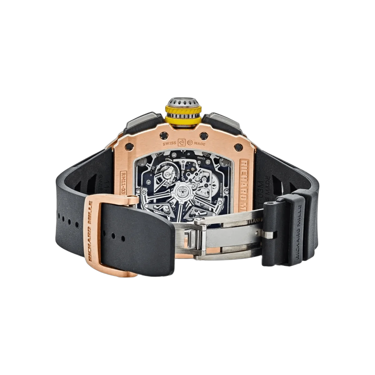 Richard Mille Rm11-03 RG Automatic Flyback Chronograph Titanium 18K Rose Gold – additional product photo 2