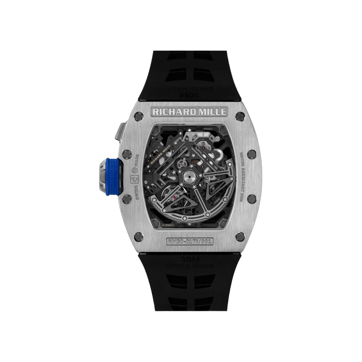 Richard Mille RM30-01 TI Automatic Winding with Declutchable Rotor Titanium 42mm Skeleton Dial Mens Watch – additional product photo 2