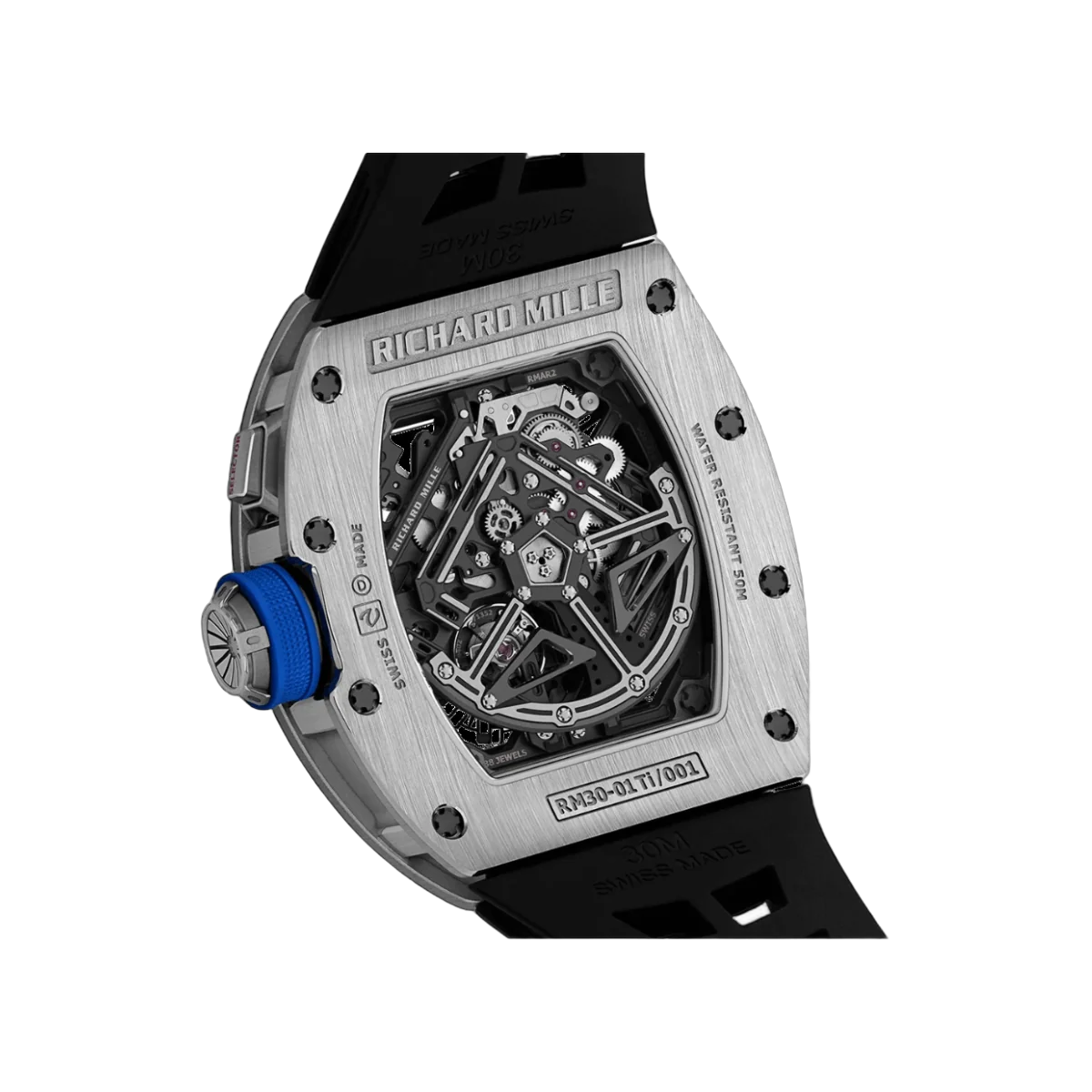 Richard Mille RM30-01 TI Automatic Winding with Declutchable Rotor Titanium 42mm Skeleton Dial Mens Watch – additional product photo 3