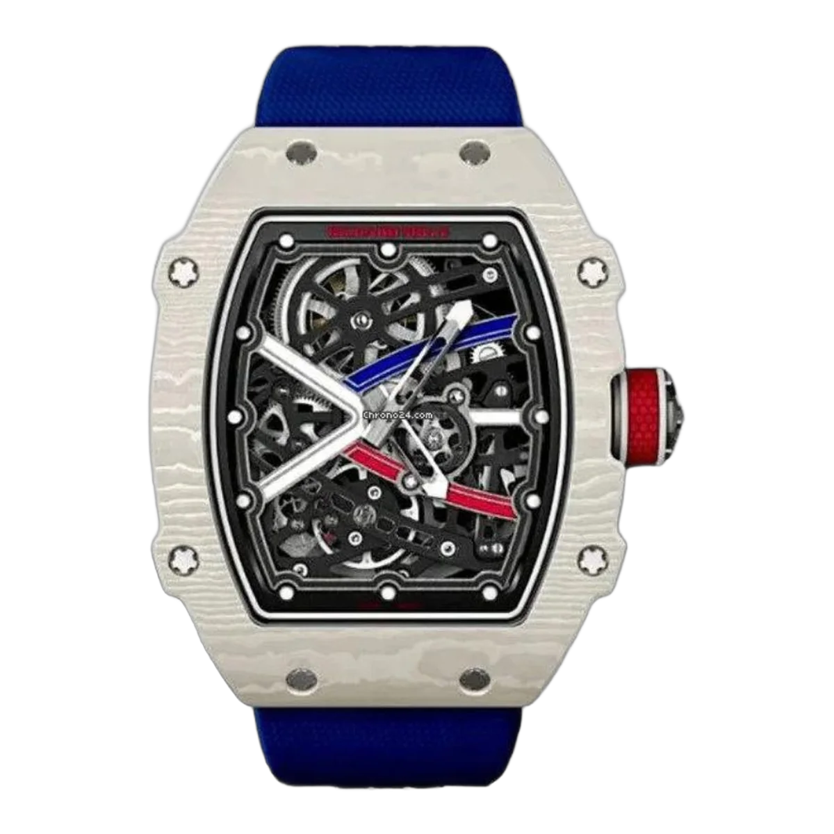 Richard Mille RM67-02 CA-FQ-1 Extra Flat Alexis Pinturault Edition 48mm Skeleton Dial Men's Watch