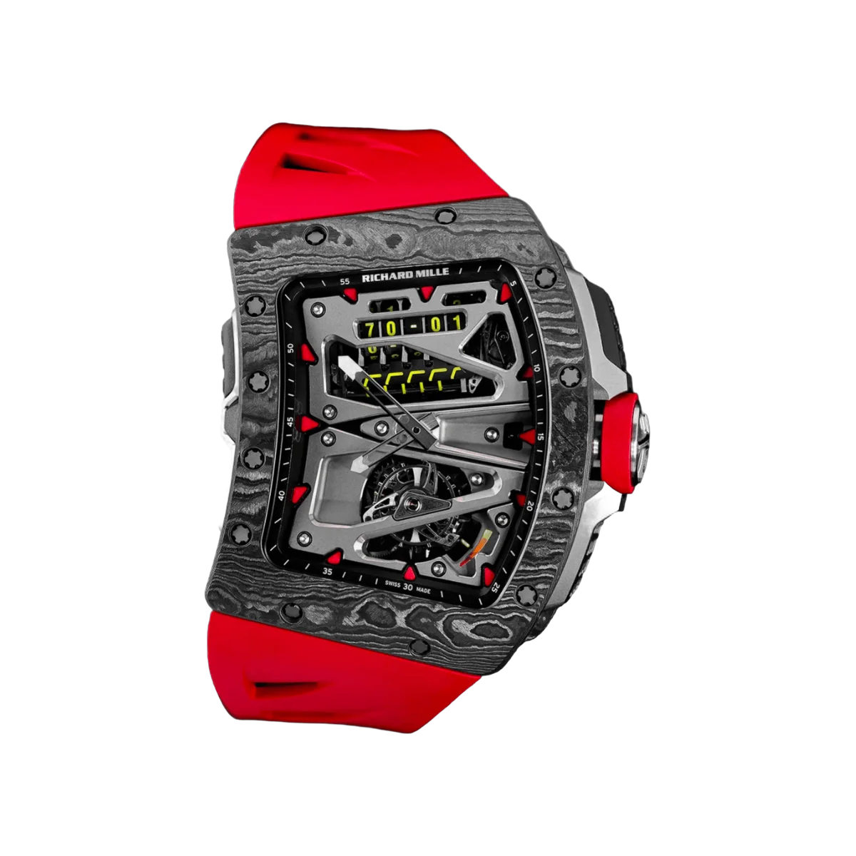 Richard Mille RM70-01 Tourbillon Alain Prost Limited Edition Skeleton Dial