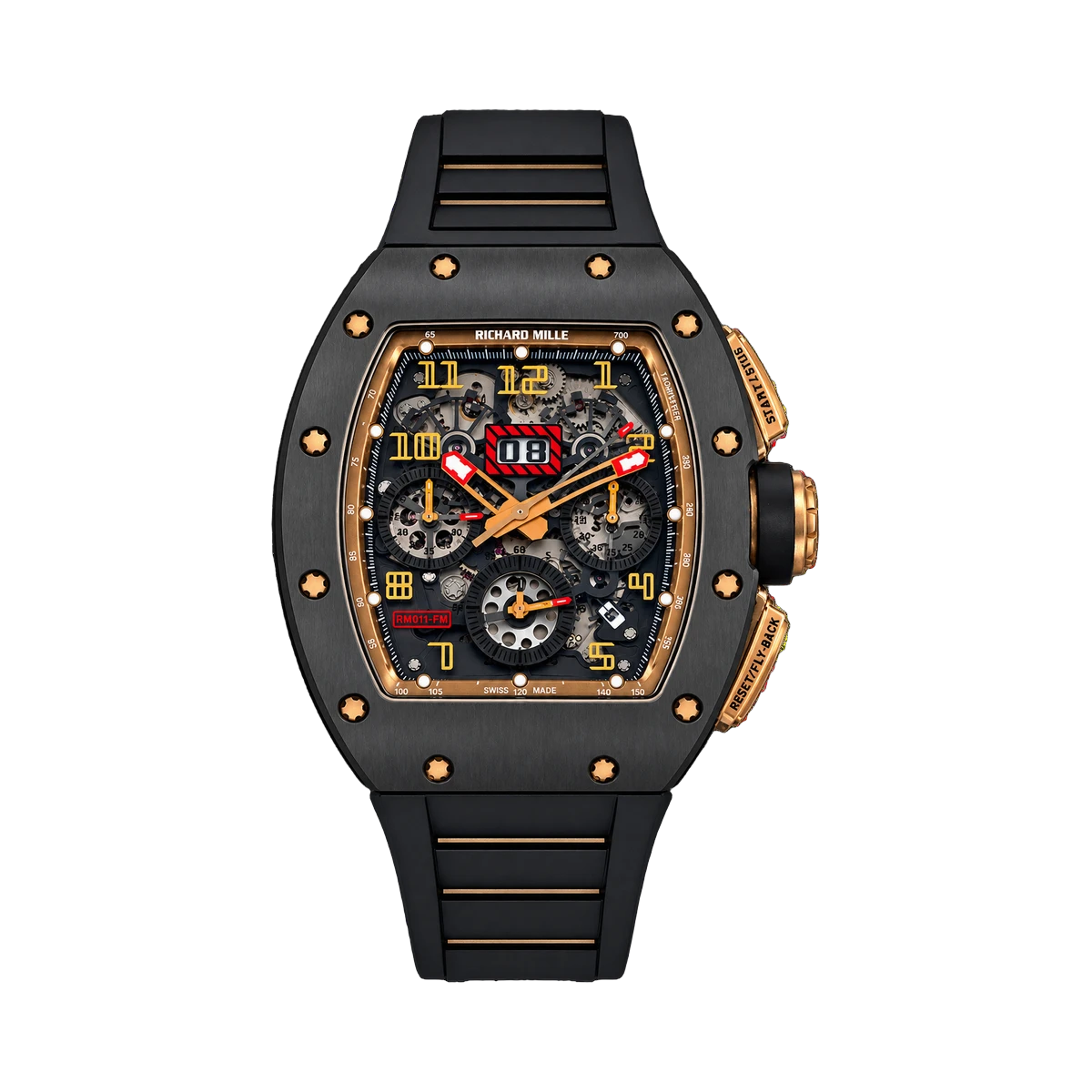 Richard Mille RM 011 Felipe Massa Black Kite Flyback Chronograph Limited Edition 30 Pieces RM011 Black Kite