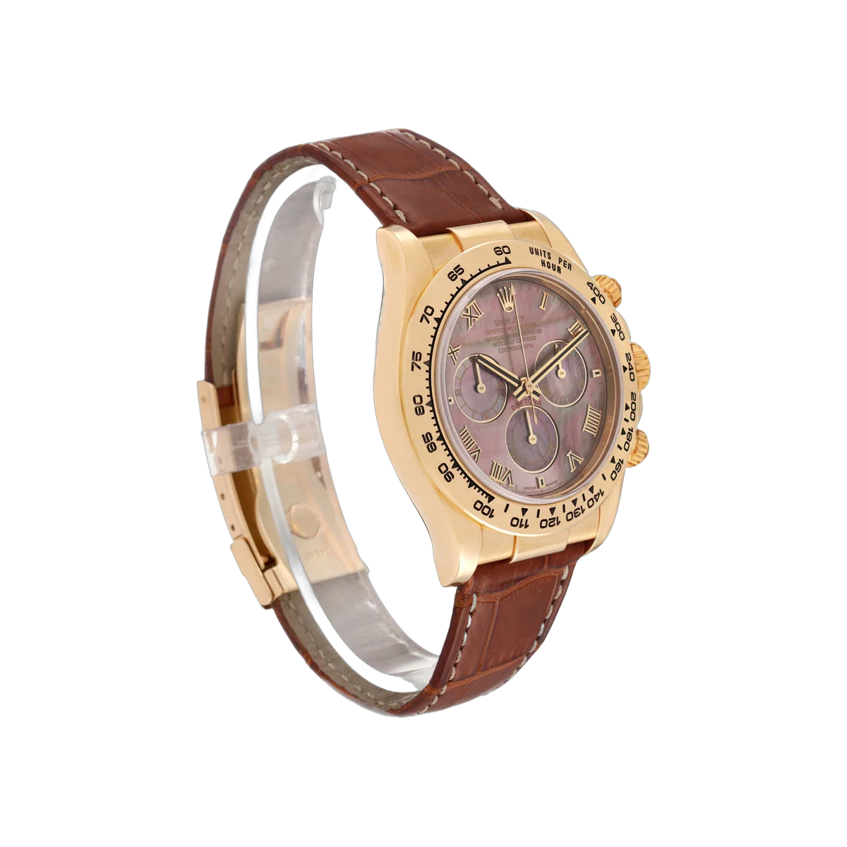 Rolex Cosmograph Daytona 116518 Yellow Gold 40mm MOP Dial Men's Watch – additional product photo 3