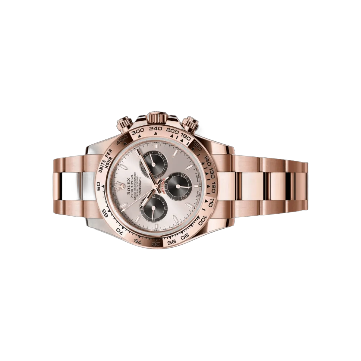 Rolex Cosmograph Daytona 126505-0003 Rose Gold Sundust Dial with Black Sub Dials – additional product photo 2