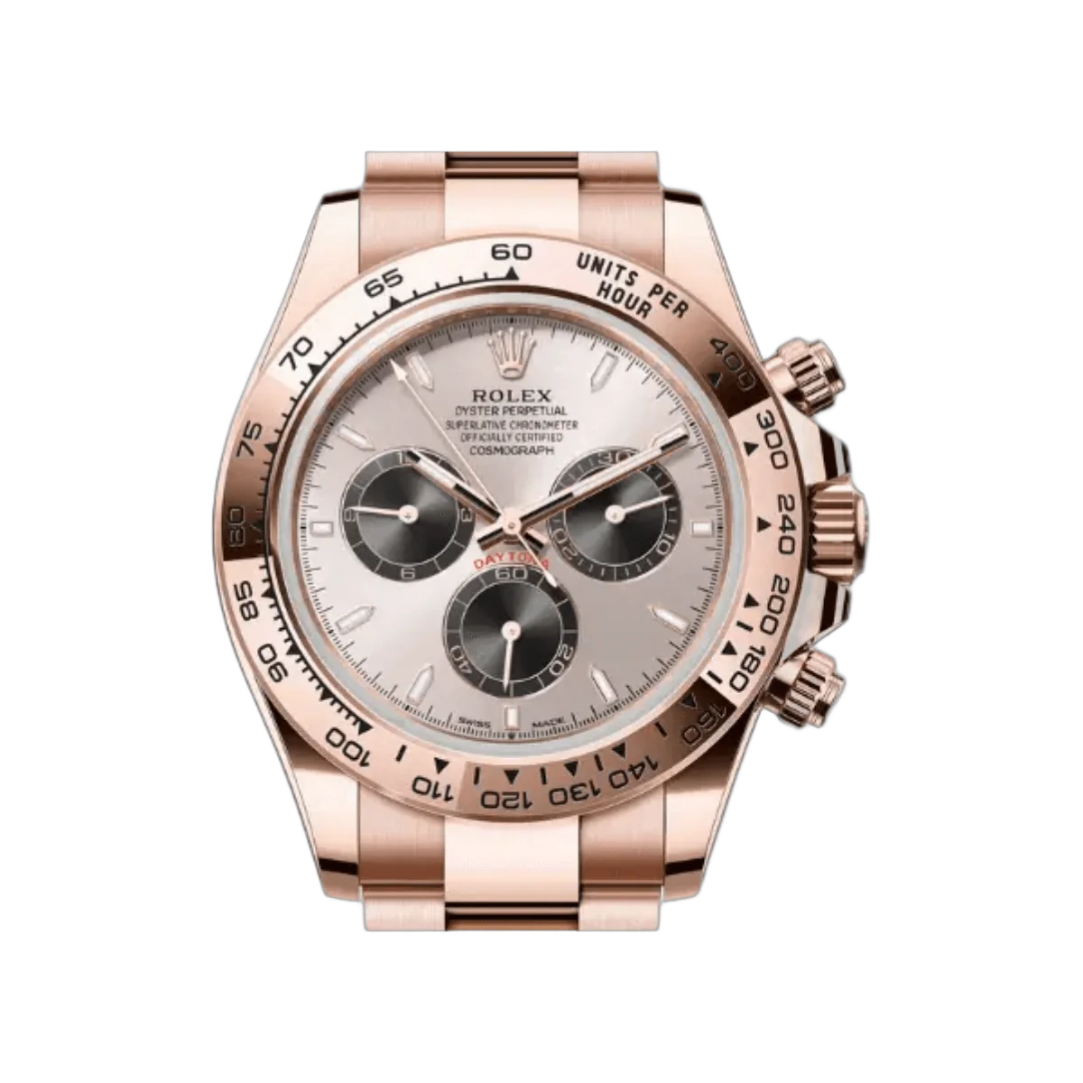 Rolex Cosmograph Daytona 126505-0003 Rose Gold Sundust Dial with Black Sub Dials – additional product photo 3