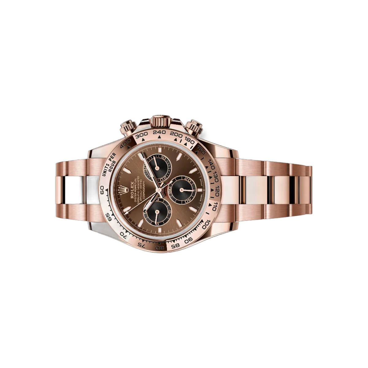 Rolex Cosmograph Daytona 126505-0005 Rose Gold 40mm Chocolate Dial Men's Watch – additional product photo 2