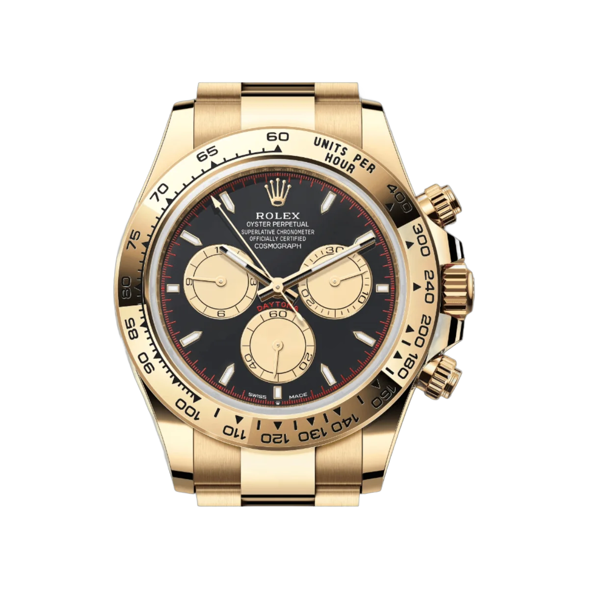 Rolex Cosmograph Daytona 126508-0002 Yellow Gold 18 Carat Black Dial – additional product photo 3