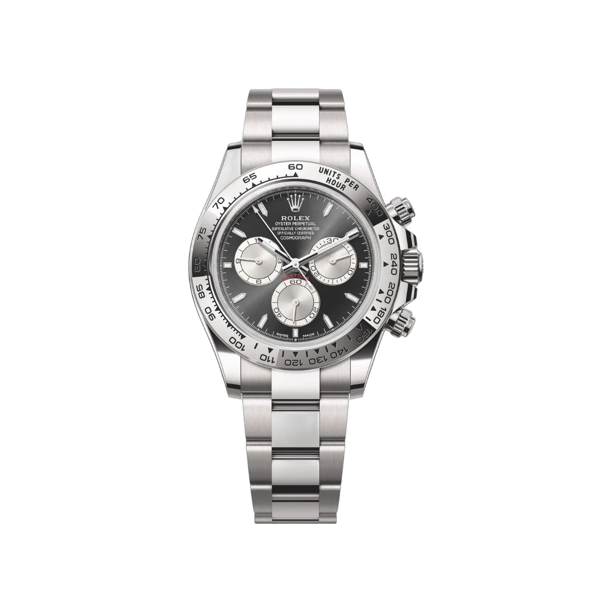 Rolex Cosmograph Daytona 126509-0001 White Gold Oyster Bracelet Black Dial