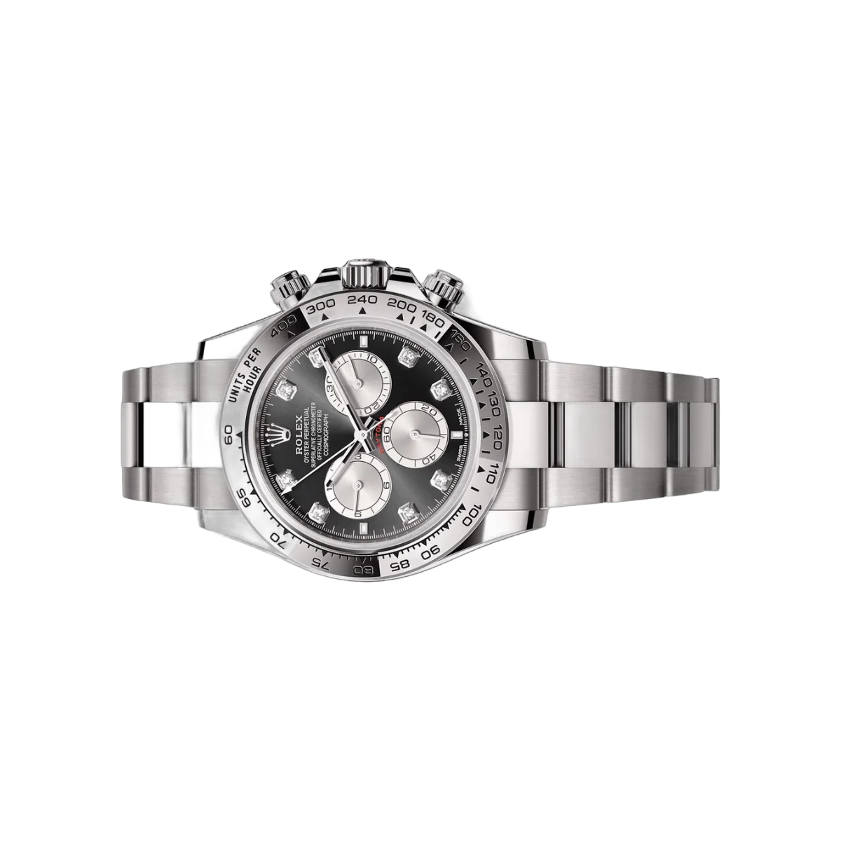 Rolex Cosmograph Daytona 126509-0002 18kt White Gold Black Diamond Dial – additional product photo 2