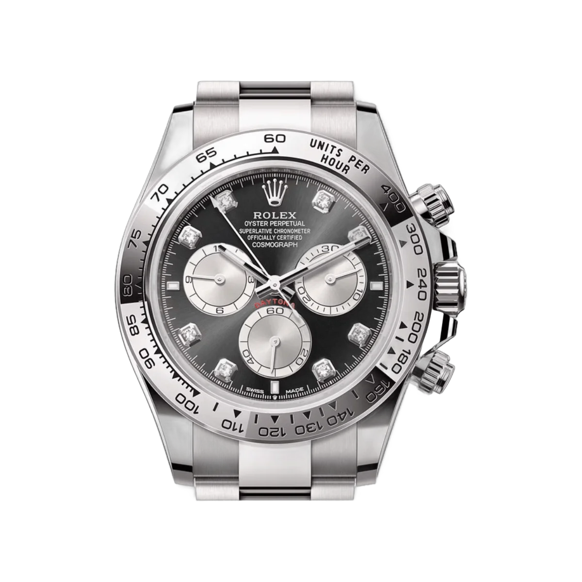 Rolex Cosmograph Daytona 126509-0002 18kt White Gold Black Diamond Dial – additional product photo 3
