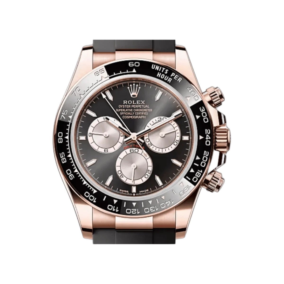Rolex Cosmograph Daytona 126515LN-0002 Everose Gold Oysterflex Black Dial – additional product photo 4