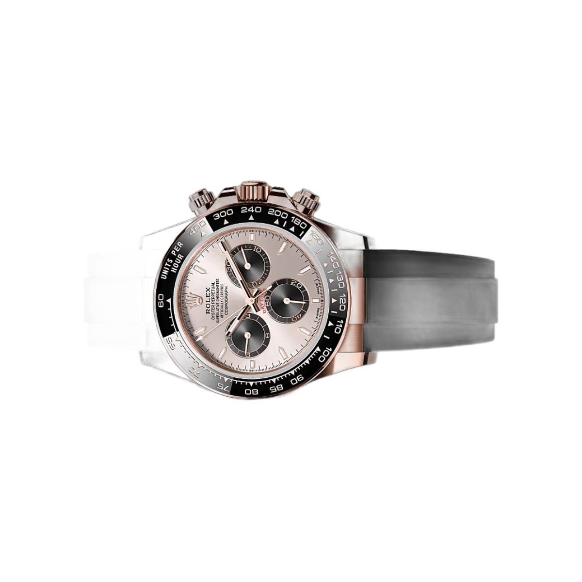 Rolex Cosmograph Daytona 126515LN-0006 Oysterflex Bracelet 18kt Everose Gold Sundust & Bright Black Dial – additional product photo 4