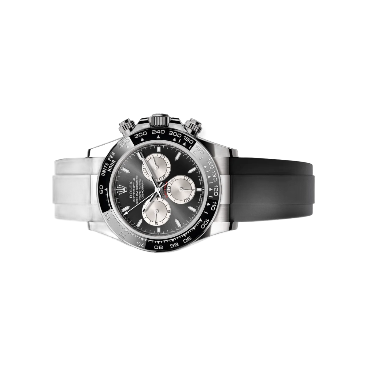 Rolex Cosmograph Daytona 126519lN-0002 White Gold Ceremic Bezel Black Rubber Strap Black Dial – additional product photo 3