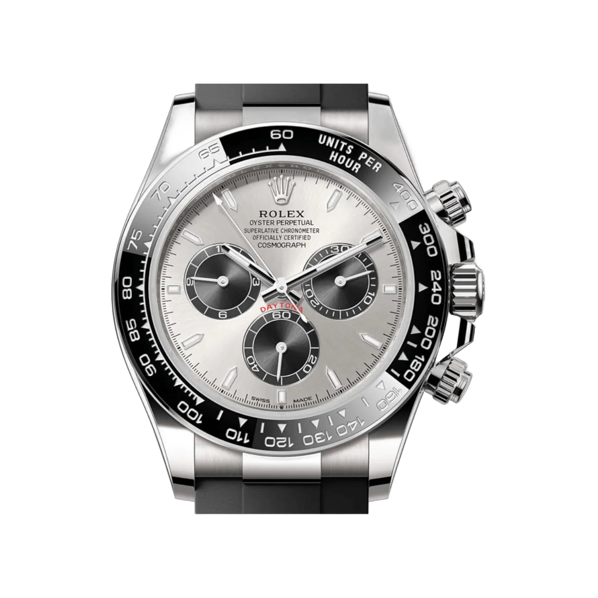 Rolex Cosmograph Daytona 126519LN-0006 Ghost Steel White Gold Oysterflex Silver Dial – additional product photo 3