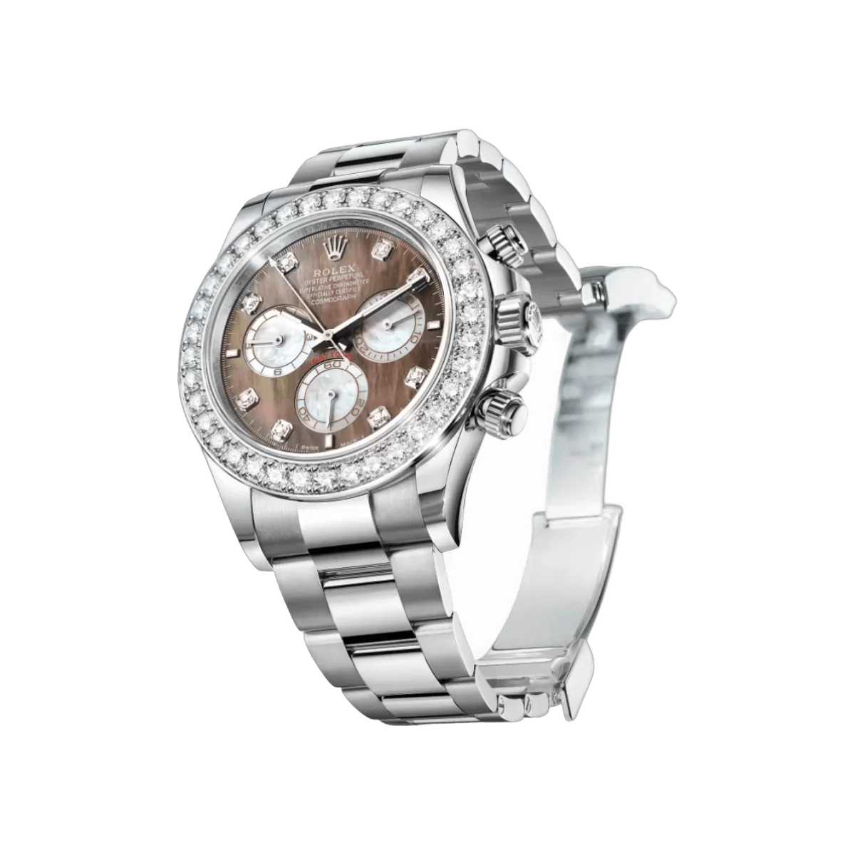 Rolex Cosmograph Daytona Oyster Perpetual 126579RBR White Gold 40mm Diamond MOP Dial Mens Watch – additional product photo 3