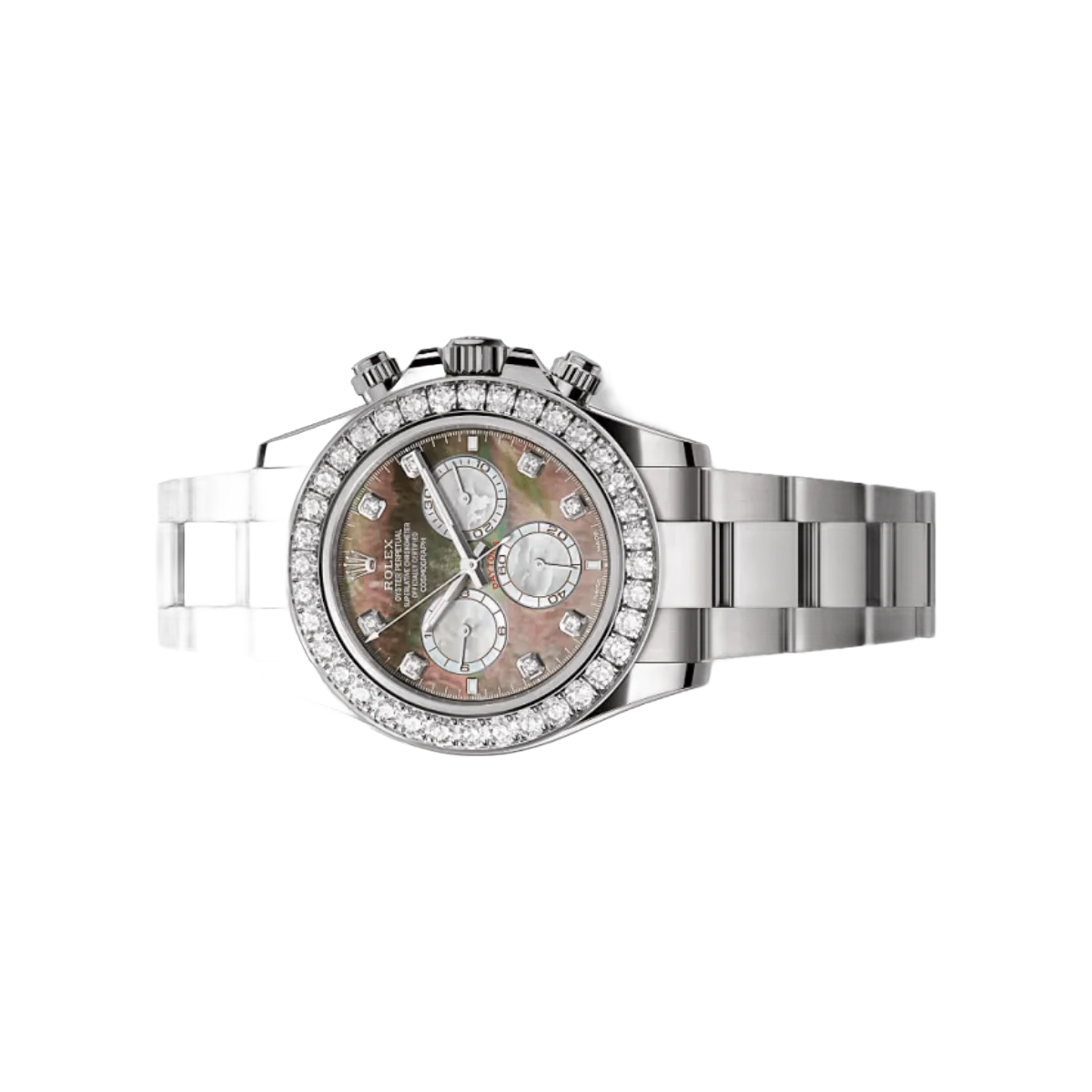 Rolex Cosmograph Daytona Oyster Perpetual 126579RBR White Gold 40mm Diamond MOP Dial Mens Watch – additional product photo 4