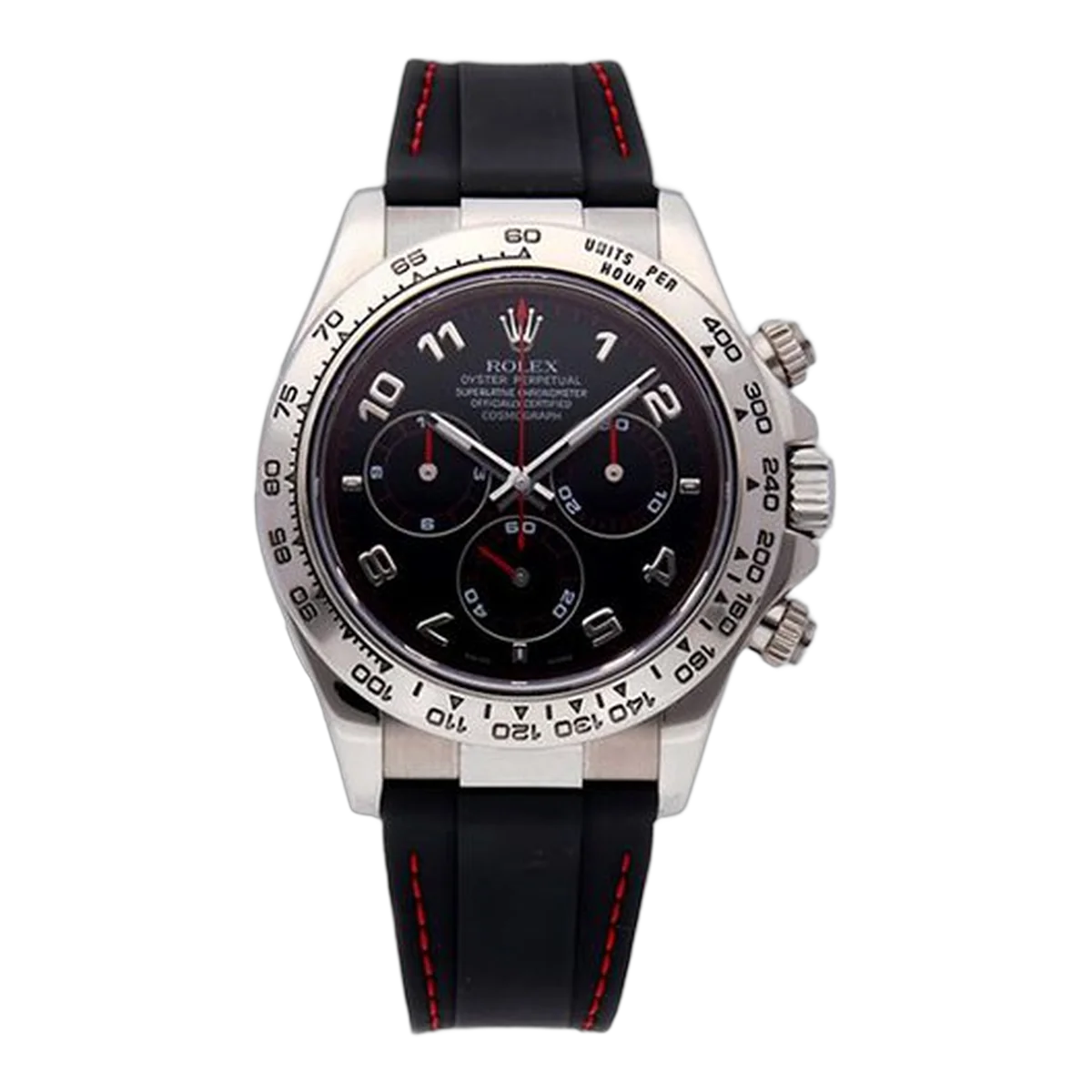 Rolex Cosmograph Daytona Wg 40Mm Men's Watch Ref. 116519 Black Arabic Dial