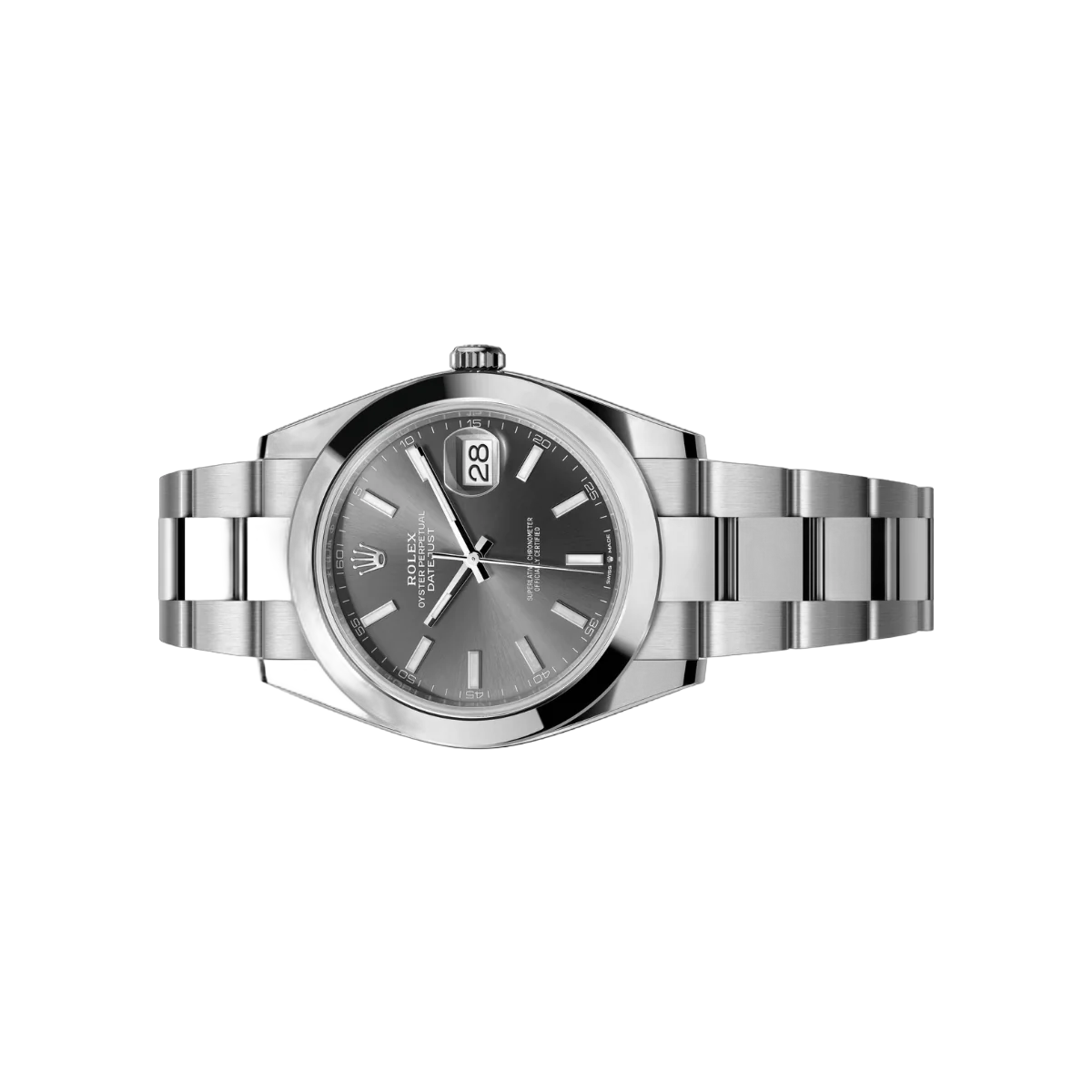Rolex Datejust 126300-0007 Oyster Perpetual 41mm Slate Grey Dial Mens Watch – additional product photo 2