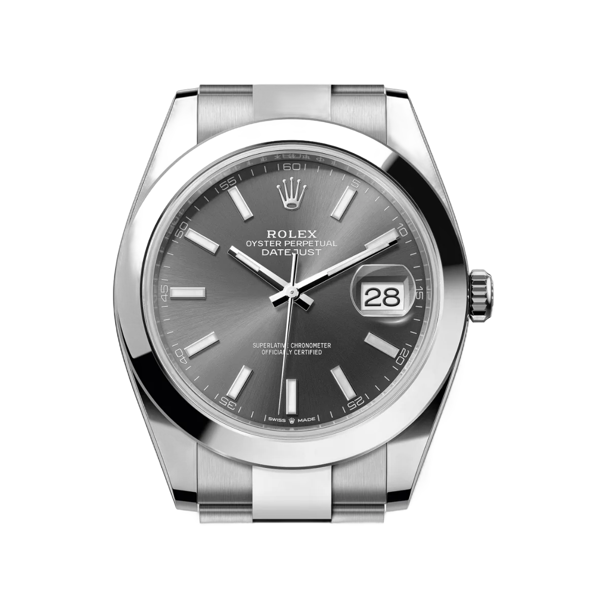 Rolex Datejust 126300-0007 Oyster Perpetual 41mm Slate Grey Dial Mens Watch – additional product photo 3