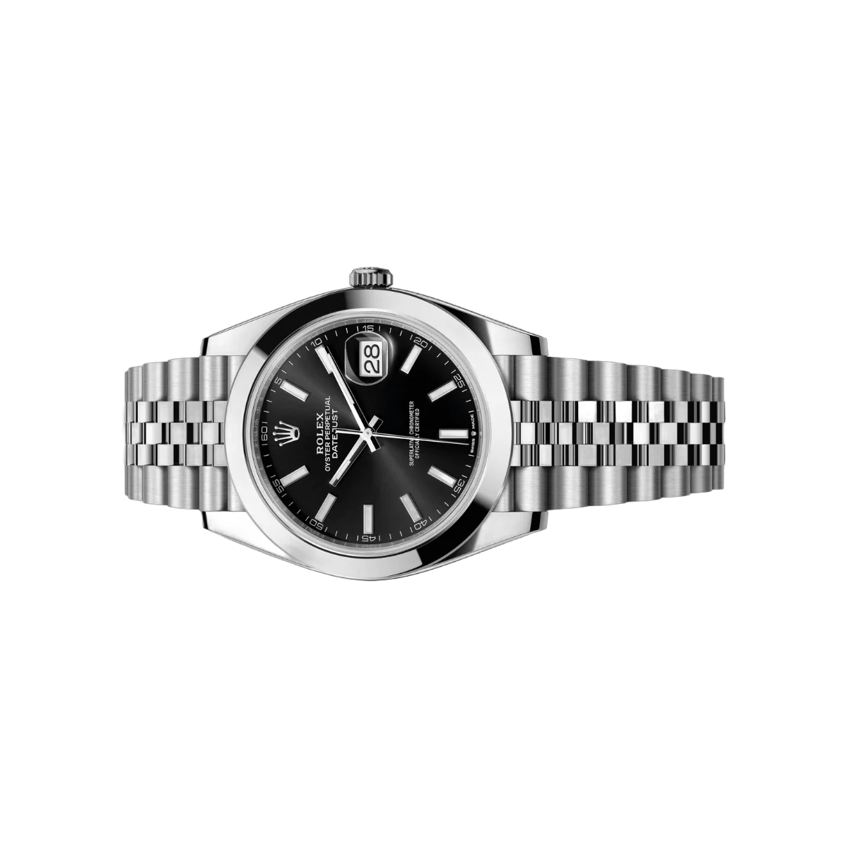Rolex Datejust 126300-0012 Oyster Perpetual 41mm Black Dial Mens Watch – additional product photo 2