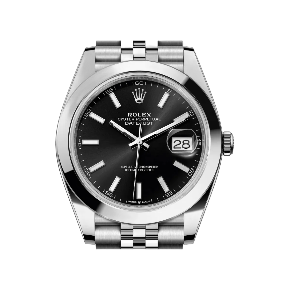 Rolex Datejust 126300-0012 Oyster Perpetual 41mm Black Dial Mens Watch – additional product photo 3