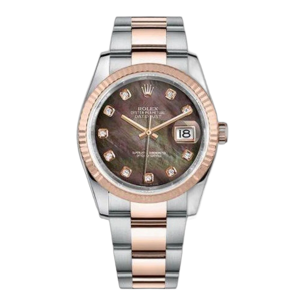 Rolex Datejust 18Kt Rose Gold 36Mm Men's Watch