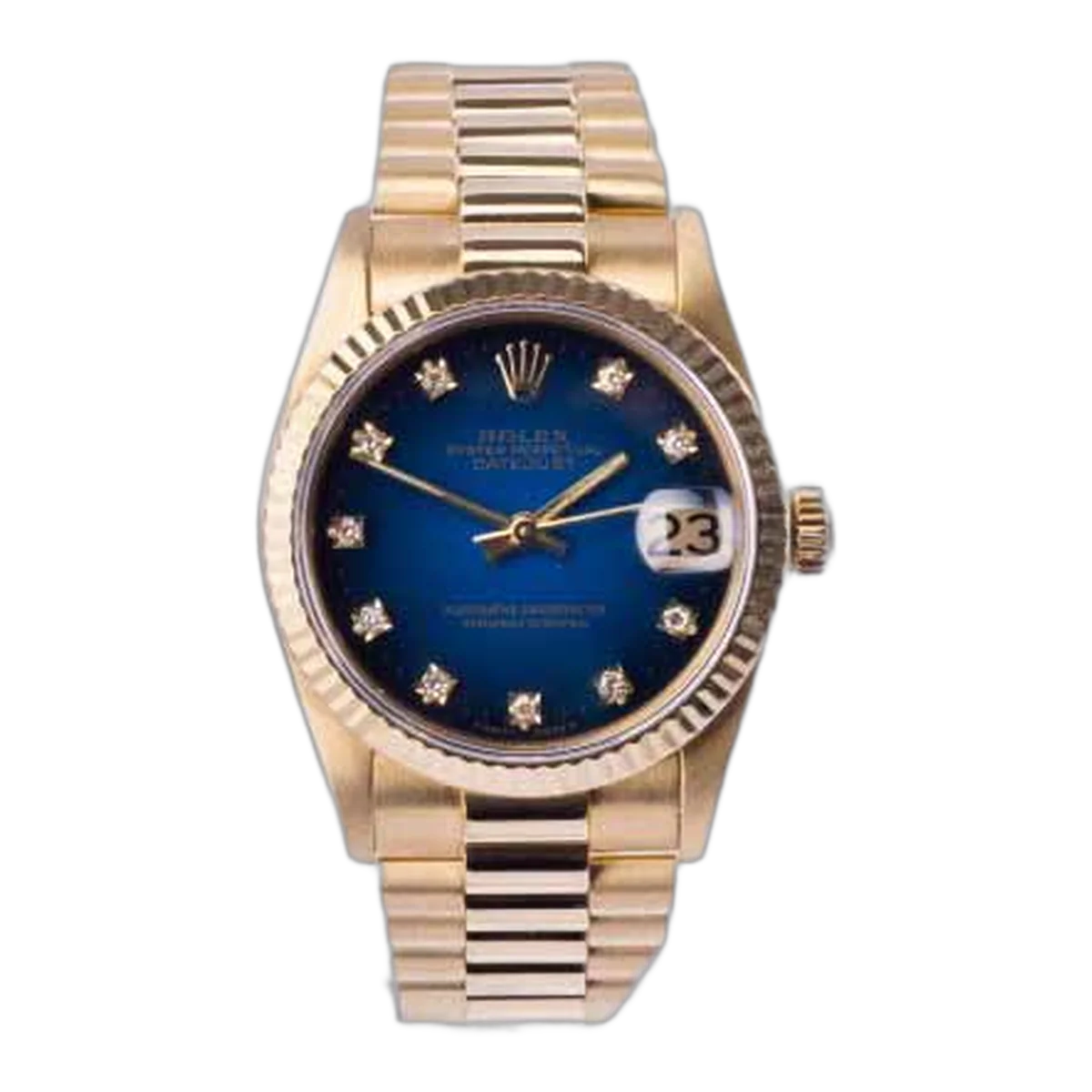 Rolex Datejust 31Mm 18K Yellow Gold Ladies Watch