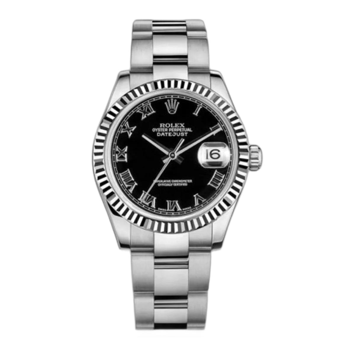 Rolex Datejust 31Mm Stainless Steel And 18K White Gold Ladies Watch