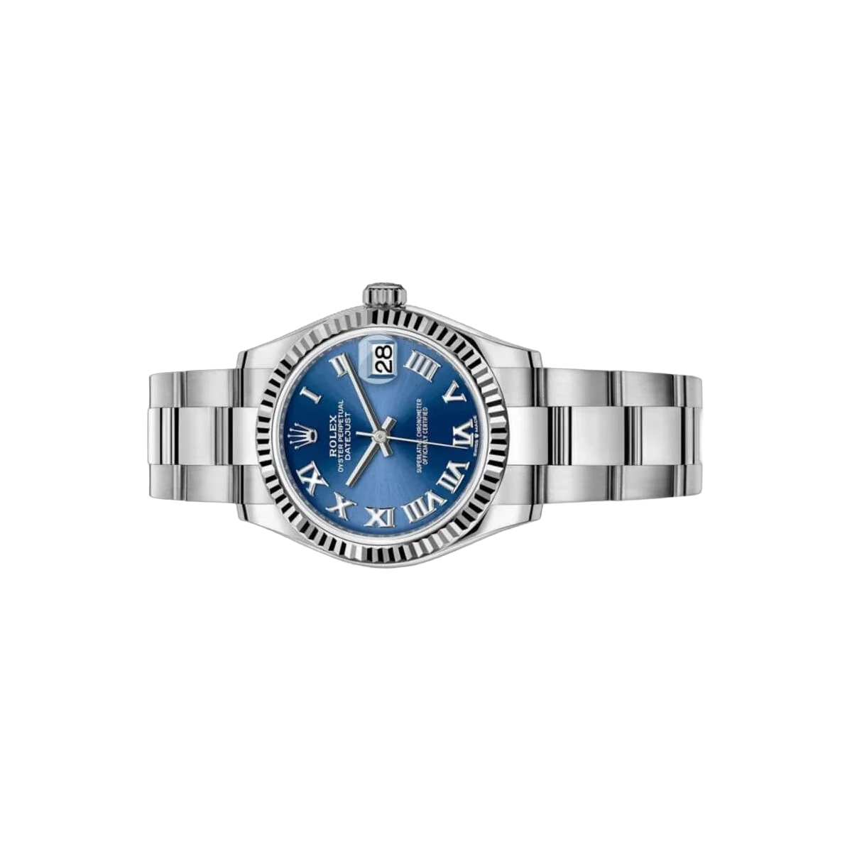 Rolex Datejust M278274-0033 31 Mm Oystersteel Blue Dial White Gold – additional product photo 2