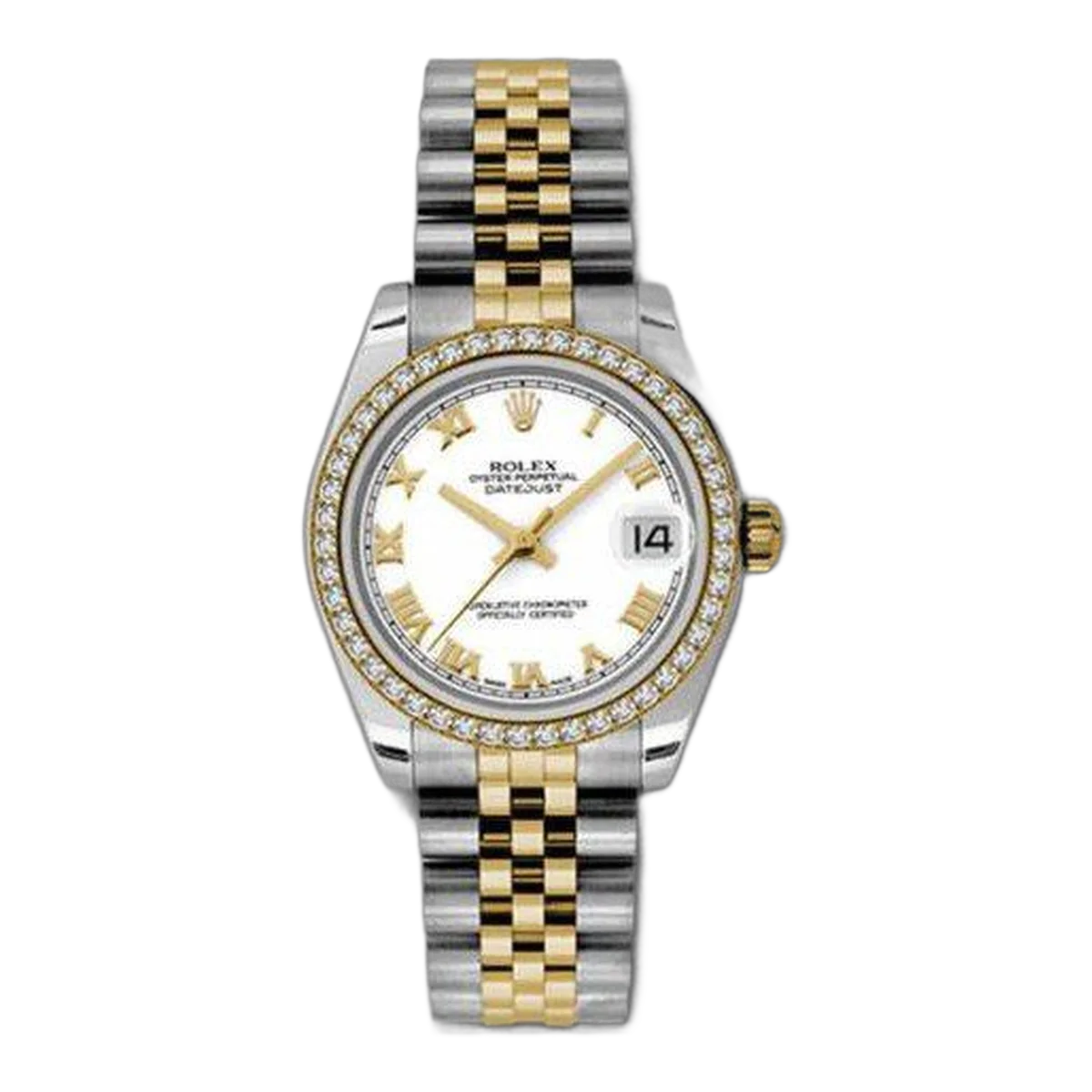 Rolex Datejust Stainless Steel 31Mm Ladies Watch