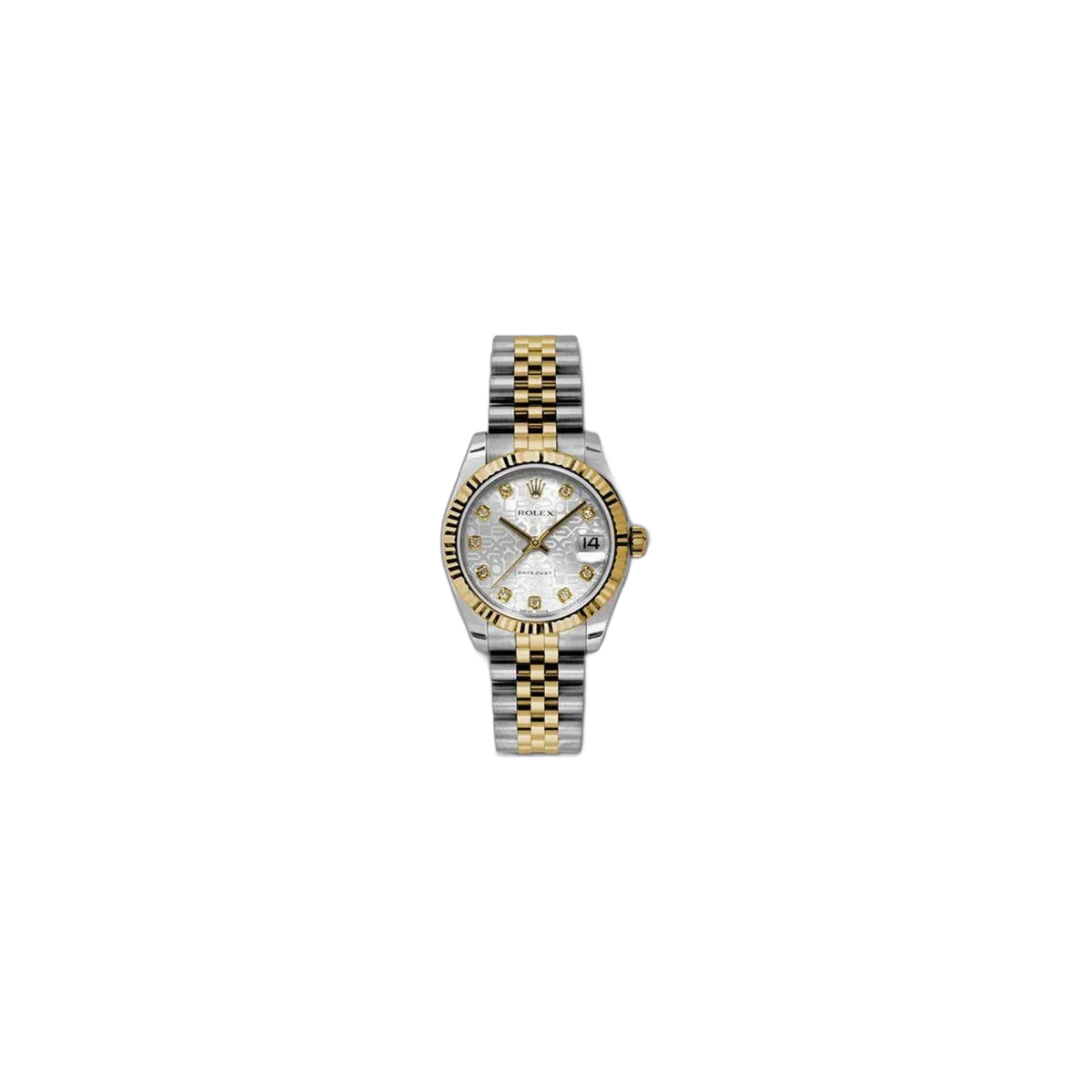 Rolex Datejust Stainless Steel & 18Kt Yellow Gold 31Mm Ladies Watch
