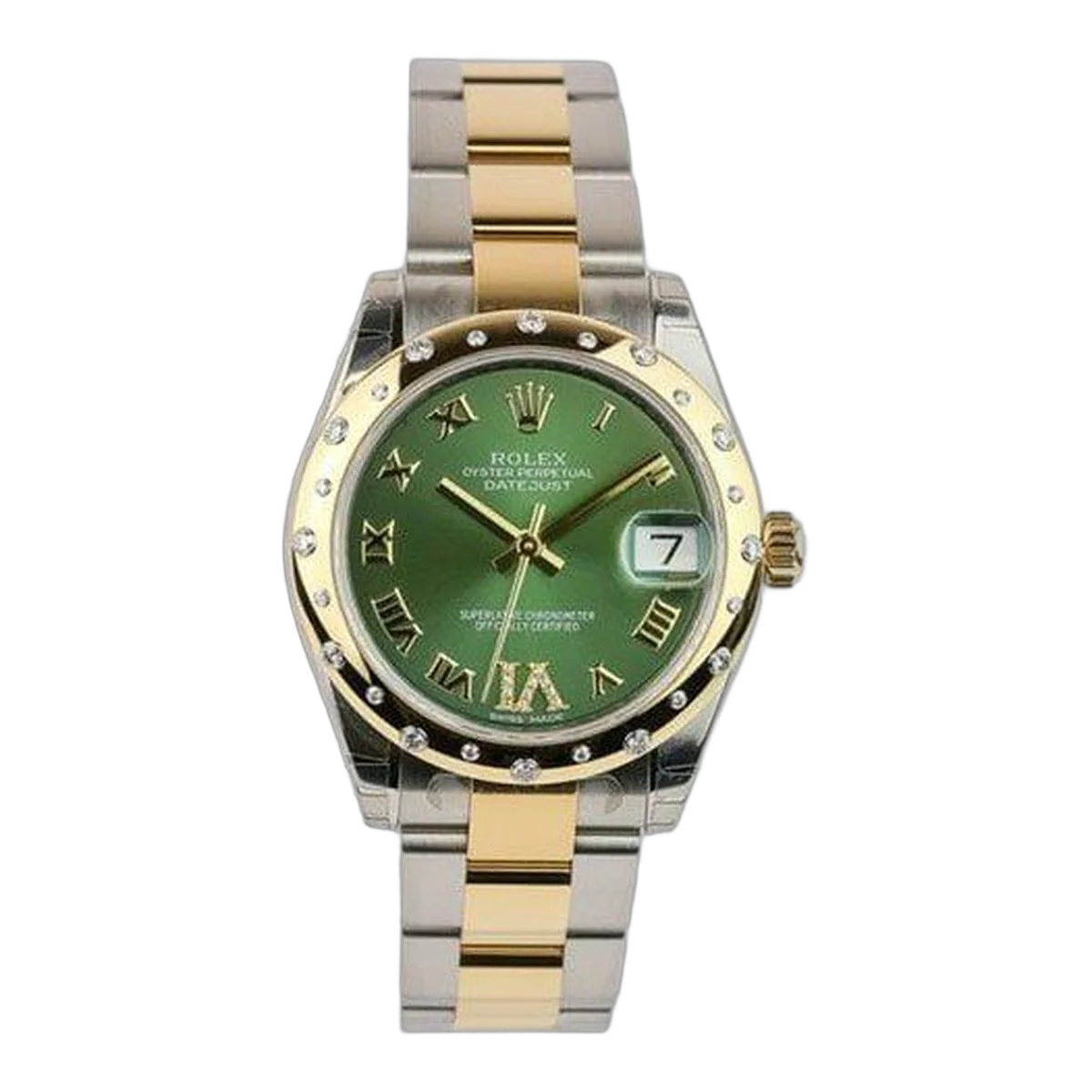 Rolex Datejust Stainless Steel &Amp; 18Kt Yellow Gold 31Mm Ladies Watch