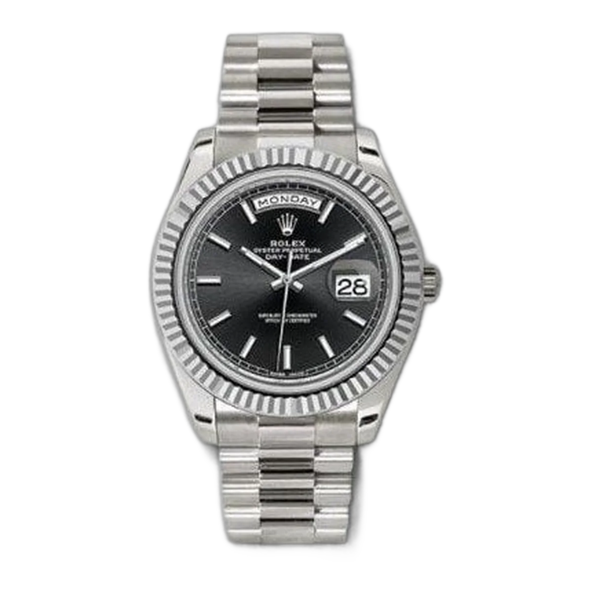 Rolex Day Date 18Kt White Gold 40Mm Men's Watch