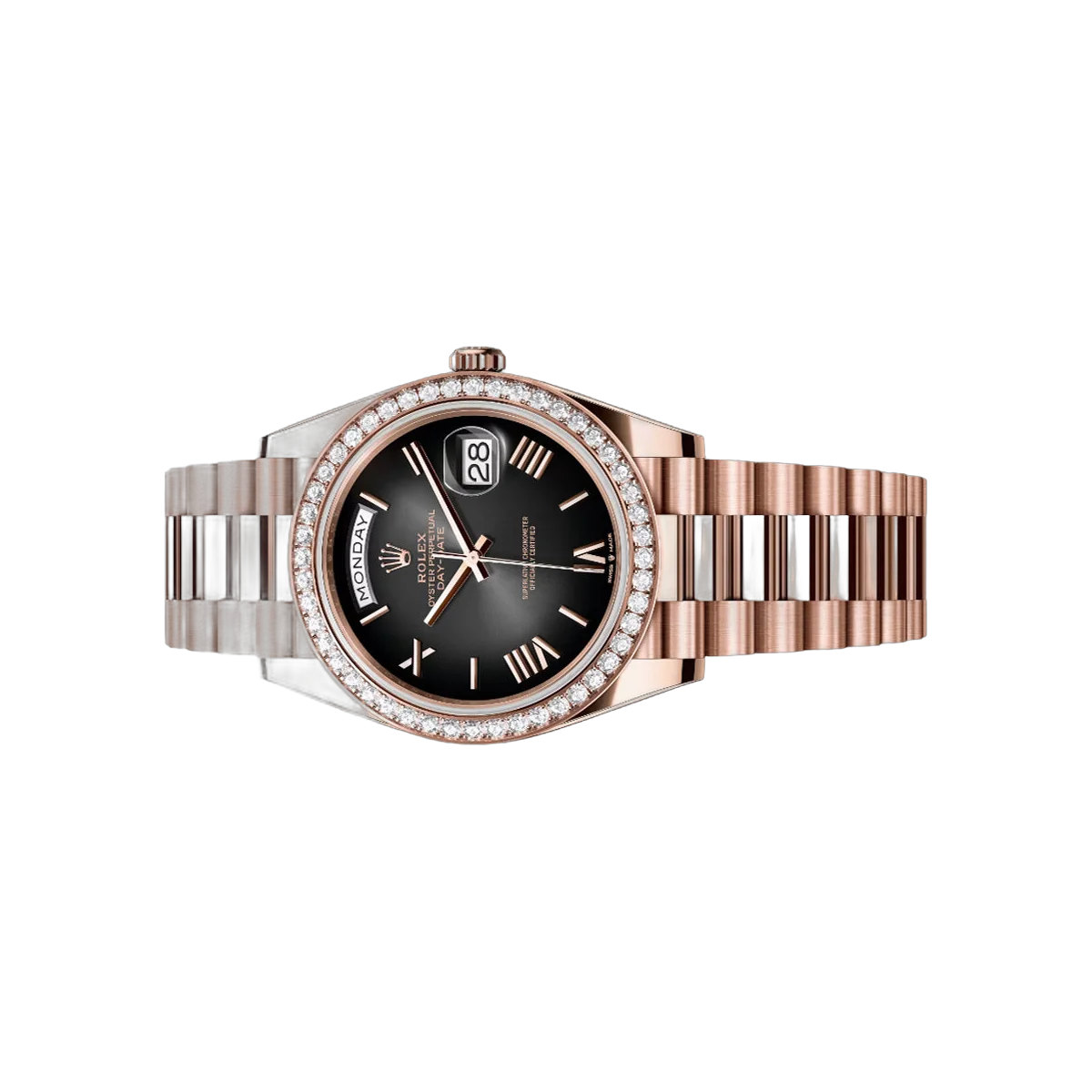 Rolex Day-Date 40 228345RBR-0025 Everose Gold Slate Ombre Dial 40mm Unisex Watch – additional product photo 2