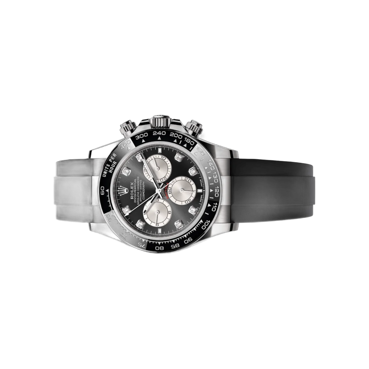Rolex Daytona Oysterflex 126519LN-0004 White Gold Black Diamond Dial – additional product photo 2