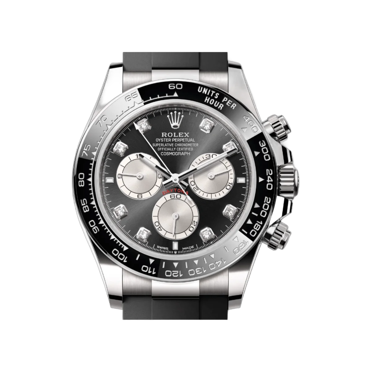 Rolex Daytona Oysterflex 126519LN-0004 White Gold Black Diamond Dial – additional product photo 3
