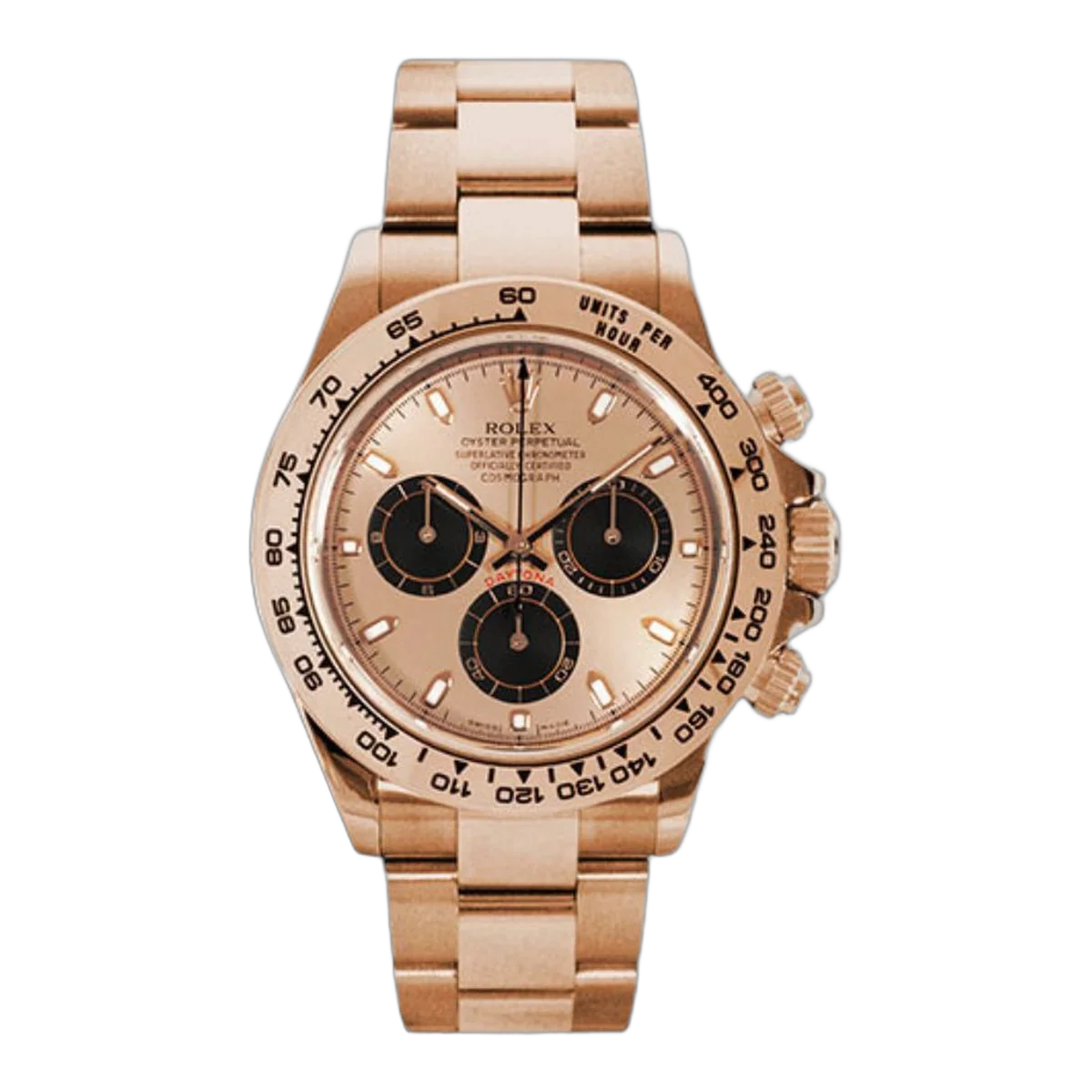 Rolex Everose Gold 166505 Pbk Cosmograph Daytona Pink Index Dial