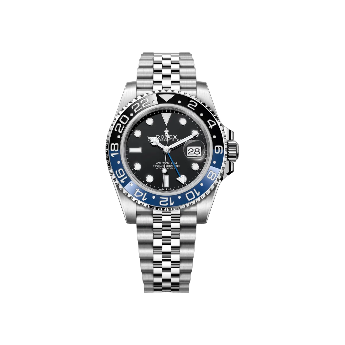 Rolex GMT Master II 126710BLNR-0002 Batman Jubilee 40mm Stainless Steel Blue And Black Ceramic