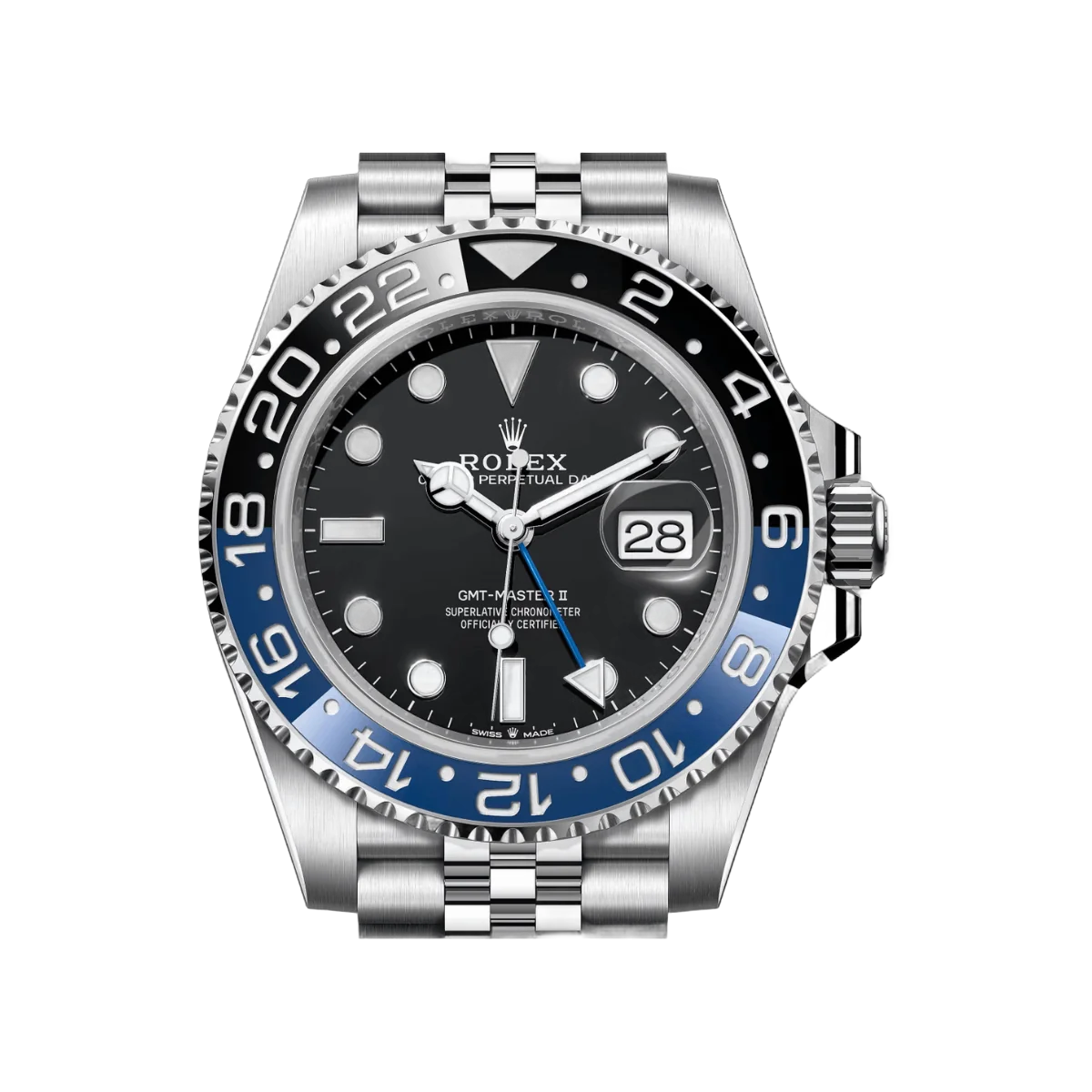 Rolex GMT Master II 126710BLNR-0002 Batman Jubilee 40mm Stainless Steel Blue And Black Ceramic – additional product photo 3