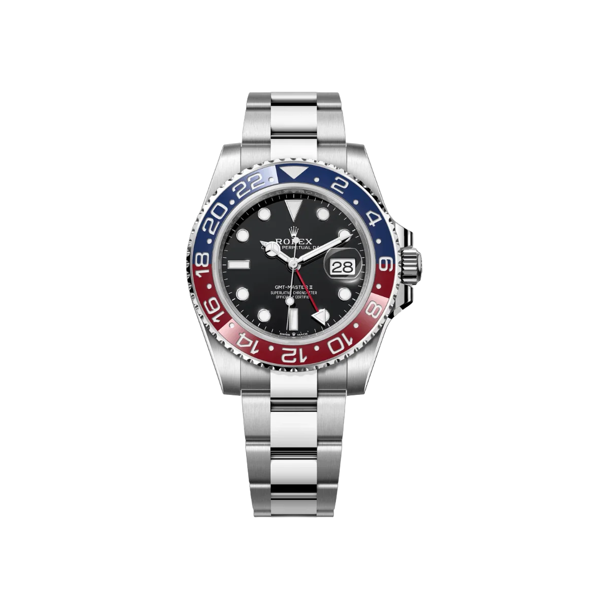 Rolex Gmt Master II 126710BLRO-0002 Pepsi 40mm Oystersteel Oyster Bracelet Men’s Watch