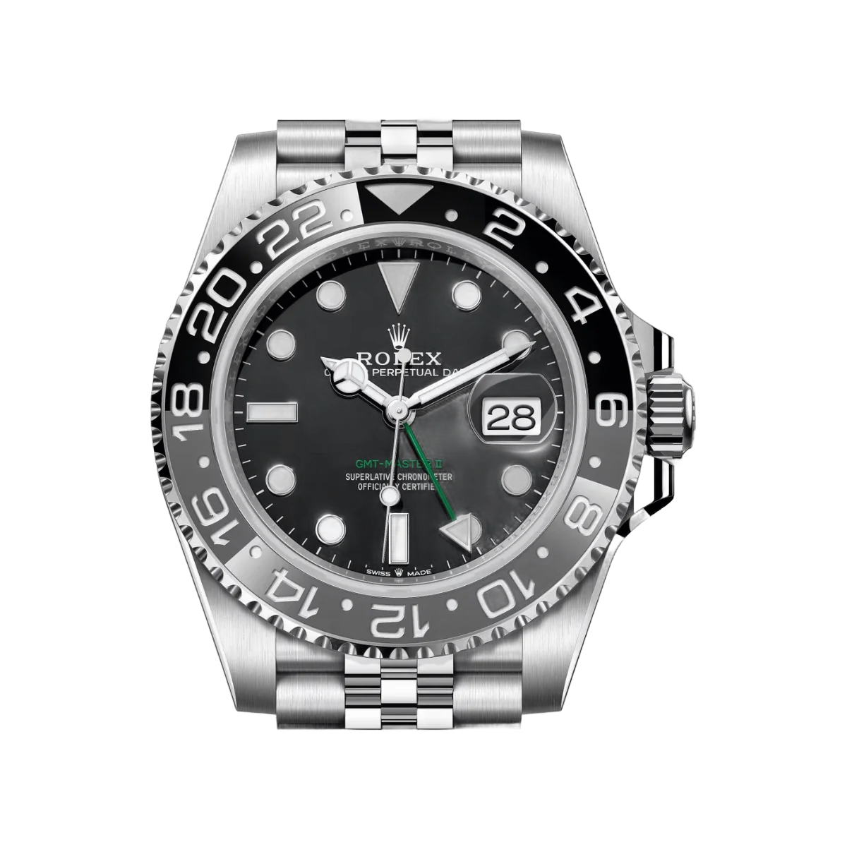 Rolex Gmt Master II 126710GRNR-0003 Oyster steel Bruce Wayne Jubilee Bracelet 40mm Men’s Watch – additional product photo 3