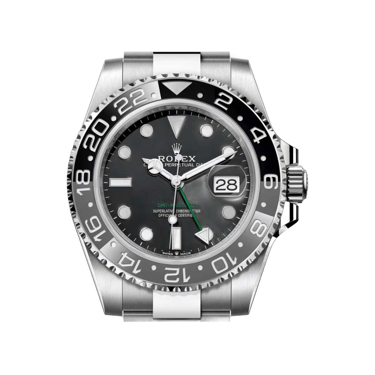 Rolex Gmt Master II 126710GRNR-0004 Oyster Steel Bruce Wayne Oyster Bracelet 40mm Men's Watch – additional product photo 3