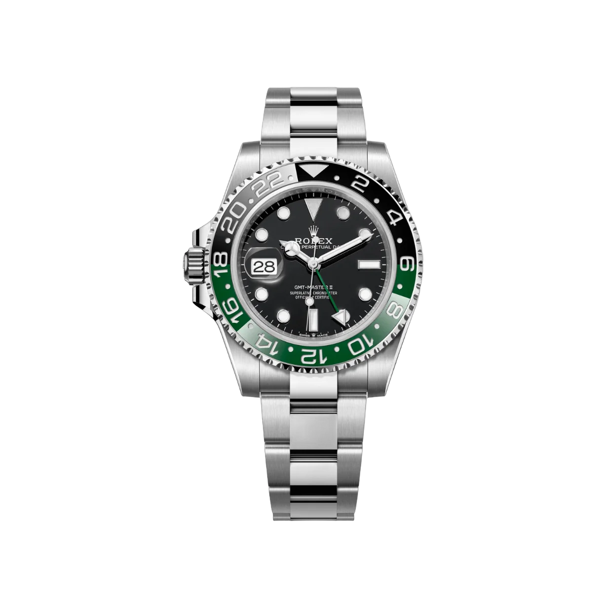 Rolex GMT-Master II Sprite 126720VTNR-0001 Oyster Bracelet Black Dial