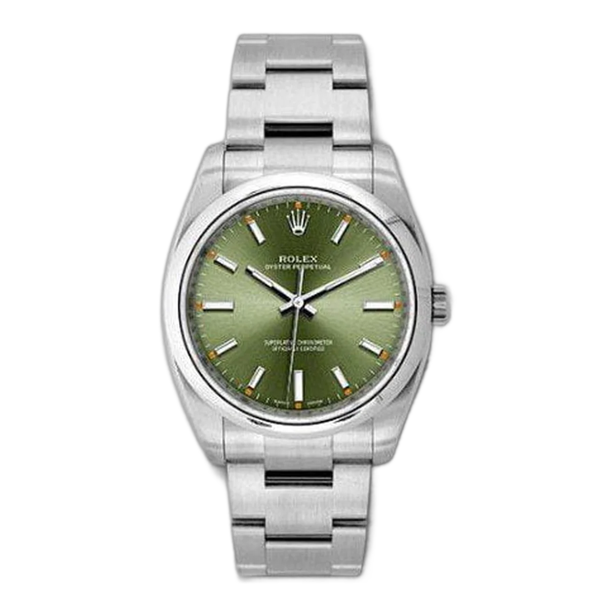 Rolex Oyster Perpetual Stainless Steel 34Mm Men's Watch